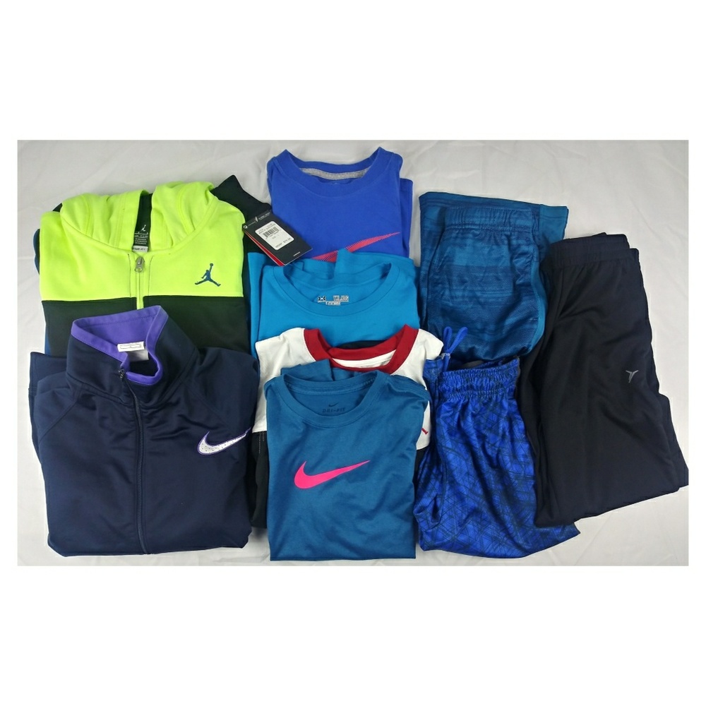 Nike Jordan UA Old Navy Sz Large XL Lot of Clothes